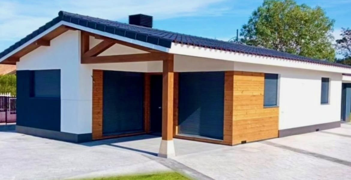 Casa prefabricada 80 m2